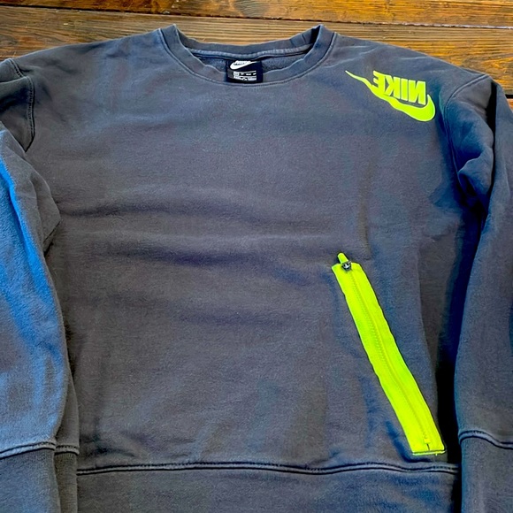 Nike- Neon Swoosh Limited Edition sweatshirt - Picture 1 of 5